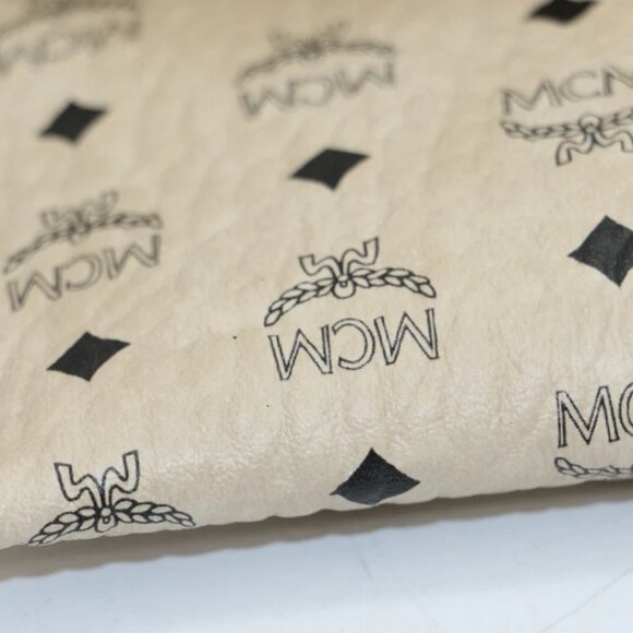 MCM Visetos Envelope Clutch - Beige - Picture 5 of 12